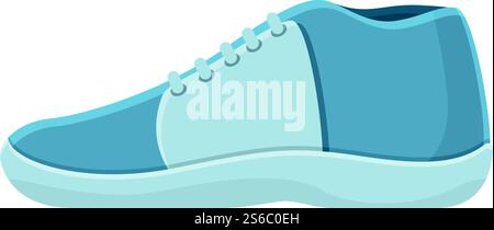 Trendy sneakers icon. Cartoon of trendy sneakers vector icon for web design isolated on white background. Trendy sneakers icon, cartoon style Stock Vector