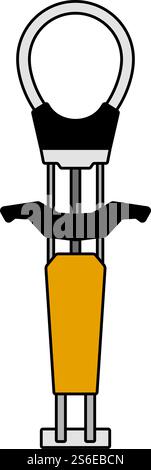 Alpinist Camalot Icon. Editable Outline With Color Fill Design. Vector Illustration. Stock Vector