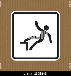 Beware Drop Symbol Sign Isolate On White Background,Vector Illustration Stock Vector