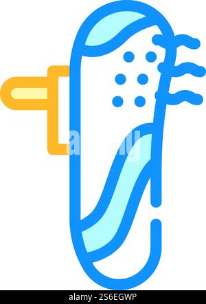 mini-cleaner air filter from socket isometric icon vector illustration ...