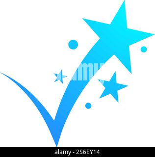 Star Logo illustration vector design Stock Vector