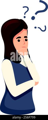 Hard problem solving icon. Cartoon of hard problem solving vector icon for web design isolated on white background. Hard problem solving icon, cartoon style Stock Vector