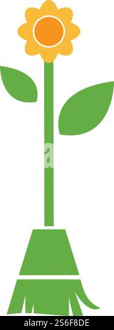Cleaning logo and symbol ilustration vector template Stock Vector