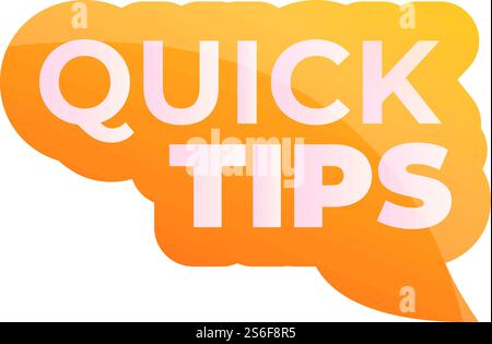 Helpful tips icon. Cartoon of helpful tips vector icon for web design isolated on white background. Helpful tips icon, cartoon style Stock Vector