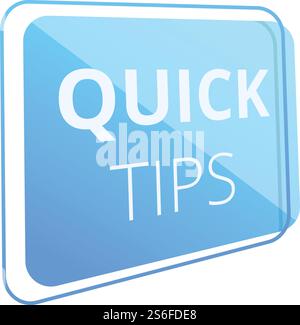 Safety tips icon. Cartoon of safety tips vector icon for web design isolated on white background. Safety tips icon, cartoon style Stock Vector