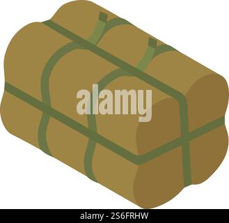 Hunting battery icon. Isometric of hunting battery vector icon for web design isolated on white background. Hunting battery icon, isometric style Stock Vector