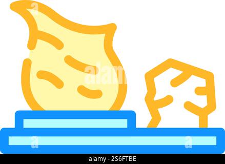 pottery courses color icon vector. pottery courses sign. isolated symbol illustration. pottery courses color icon vector illustration line Stock Vector