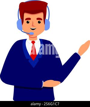 Project personal assistant icon. Cartoon of Project personal assistant vector icon for web design isolated on white background. Project personal assistant icon, cartoon style Stock Vector