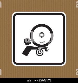 Arm in Rollers Symbol Sign Isolate On White Background,Vector Illustration EPS.10 Stock Vector