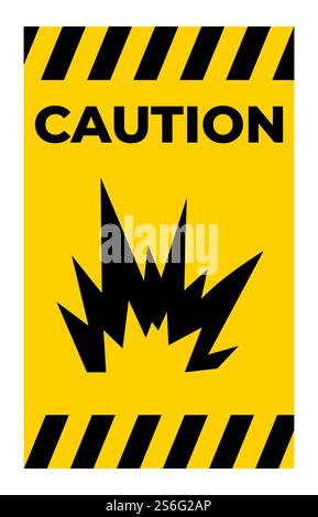 Arc Flash Hazard Symbol Sign, Vector Illustration, Isolate On White Background Label .EPS10 Stock Vector