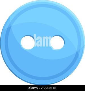 Sewing button icon, cartoon style Stock Vector Image & Art - Alamy