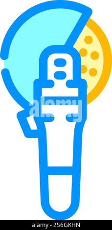 angle grinder tool color icon vector. angle grinder tool sign. isolated symbol illustration. angle grinder tool color icon vector illustration Stock Vector