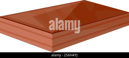 Plywood icon. Cartoon of Plywood vector icon for web design isolated on white background. Plywood icon, cartoon style Stock Vector