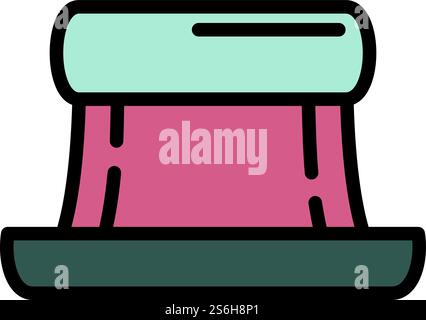 Movie scenario icon. Outline Movie scenario vector icon for web design isolated on white background. Movie scenario icon, outline style Stock Vector