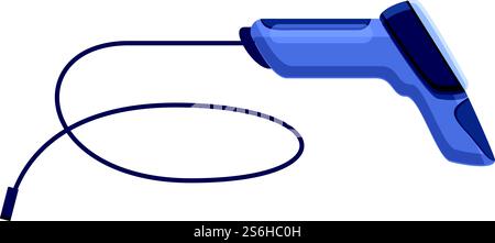 Doctor endoscope icon. Cartoon of Doctor endoscope vector icon for web design isolated on white background. Doctor endoscope icon, cartoon style Stock Vector