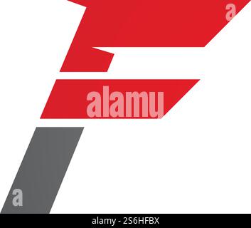 Fast line F letter logos Stock Vector