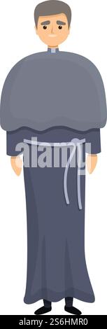 Priest robe icon. Cartoon of Priest robe vector icon for web design ...