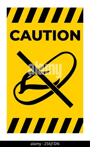 No Slipper On White Background Stock Vector