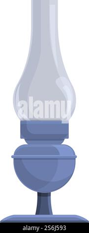 Oil lamp icon. Cartoon and flat of Oil lamp vector icon for web design isolated on white background. Oil lamp icon, cartoon and flat style Stock Vector