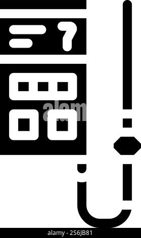 soil analyzer device glyph icon vector illustration Stock Vector Image ...