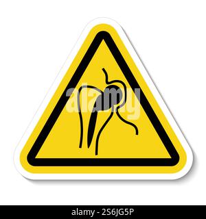 No Access For People With Metallic Implants Stock Vector