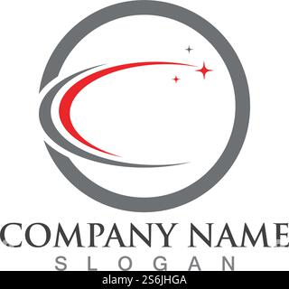 Faster Logo Template Stock Vector