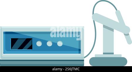 Ph meter equipment icon. Cartoon of Ph meter equipment vector icon for web design isolated on white background. Ph meter equipment icon, cartoon style Stock Vector
