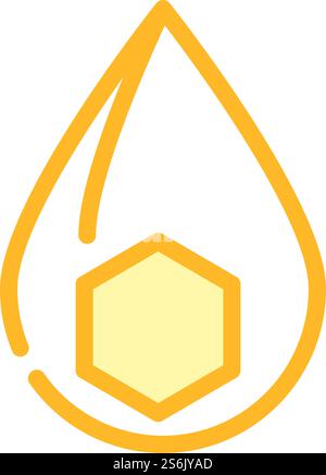 fats nutrition fact icon color illustration Stock Vector Image & Art ...