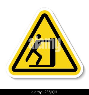 Symbol No Reaching label Stock Vector