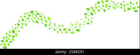 leaves fly logo design icon Stock Vector