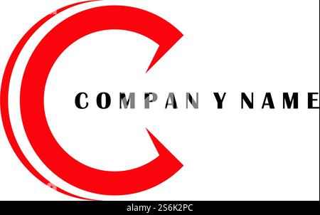 Letter C Logo Template Design Vector Stock Vector