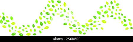 leaves fly logo design icon Stock Vector
