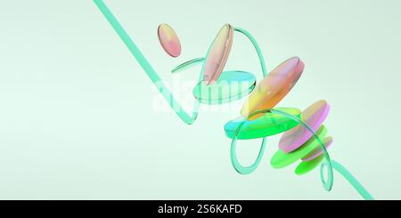 Technology, data transfer, database, generative ai, LLM, large language model, API, data integration, transaction concept Stock Photo