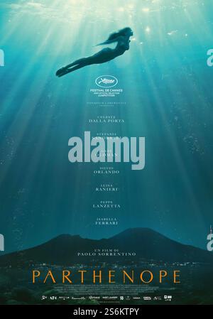 Parthenope poster Celeste Dalla Porta Stock Photo - Alamy