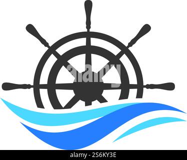 Ship wheel icon ilustration vector Stock Vector Image & Art - Alamy