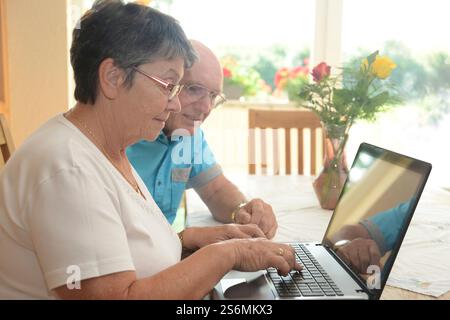 Older couple Stock Photo