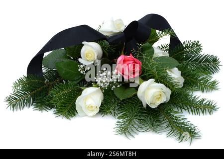 Grave decoration Stock Photo