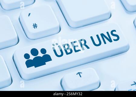 Ģ����ý Information Info Introduction Company Internet Symbol blue Computer Keyboard Stock Photo