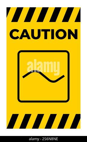 Alternating Current AC Symbol Sign Isolate On White Background,Vector ...