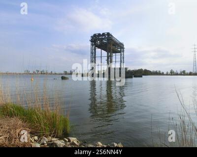 Karnin Lift Bridge Stock Photo