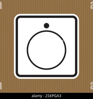 Off For Part Of Equipment Symbol Sign, Vector Illustration, Isolate On White Background Label. EPS10 Stock Vector