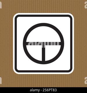 On Off Push-Button Symbol Sign, Vector Illustration, Isolate On White Background Label. EPS10 Stock Vector