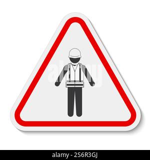 Symbol Wear Life Jacket Isolate On White Background Stock Vector