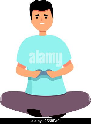 Joystick test game icon cartoon vector. Software development. Video gamer. Joystick test game icon cartoon vector. Software development Stock Vector