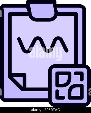 Genetic engineering icon outline vector. Dna genome. Rna gene. Genetic engineering icon outline vector. Dna genome Stock Vector