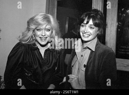 Lydia Cornell and Deborah Van Valkenburgh Circa 1980's  Credit: Ralph Dominguez/MediaPunch Stock Photo