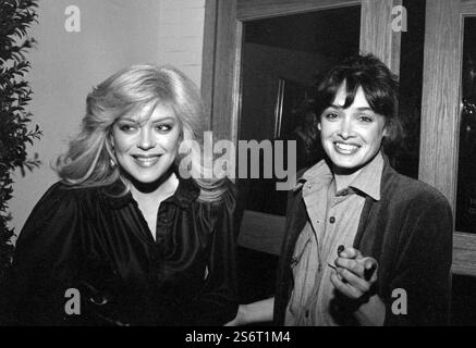 Lydia Cornell and Deborah Van Valkenburgh Circa 1980's  Credit: Ralph Dominguez/MediaPunch Stock Photo