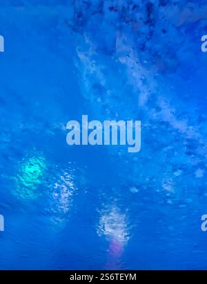Orem, UT, US - Aug 1, 2020: Car windshield passing through a car wash Stock Photo