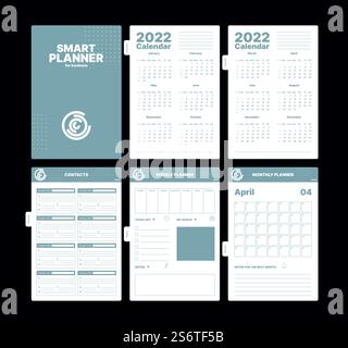 My goals creative planner page set design Stock Vector Image & Art - Alamy