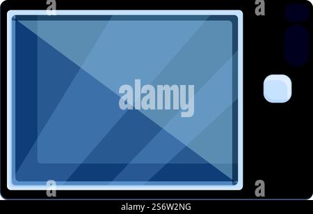 Access intercom icon cartoon vector. Video door. Phone system. Access intercom icon cartoon vector. Video door Stock Vector